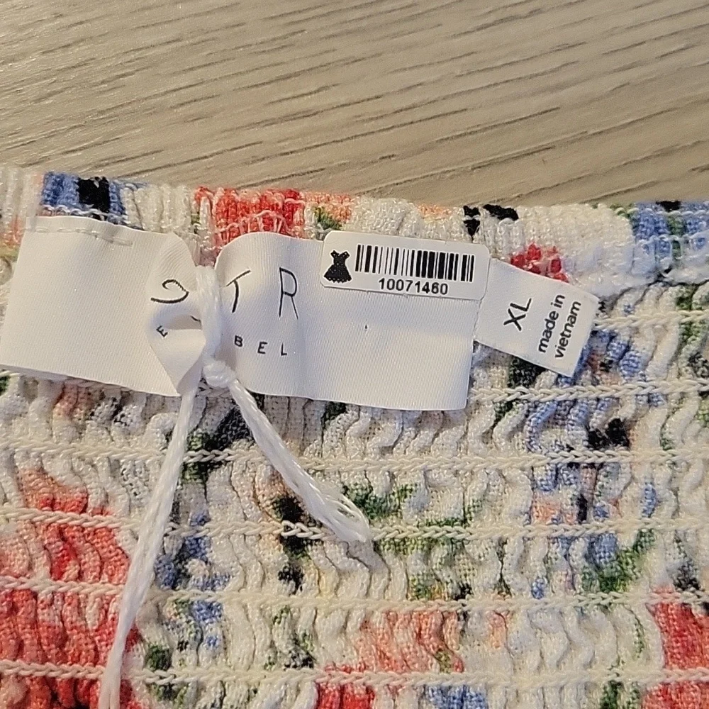 ASTR THE LABEL Floral Print Square Neck Top - Picture 2 of 5